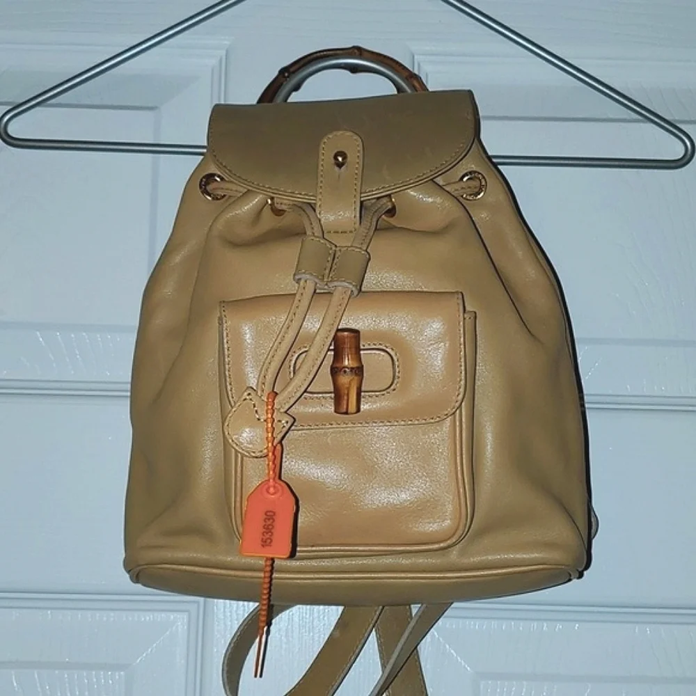Gucci Bamboo Mini Backpack